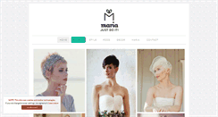 Desktop Screenshot of mariajustdoit.com